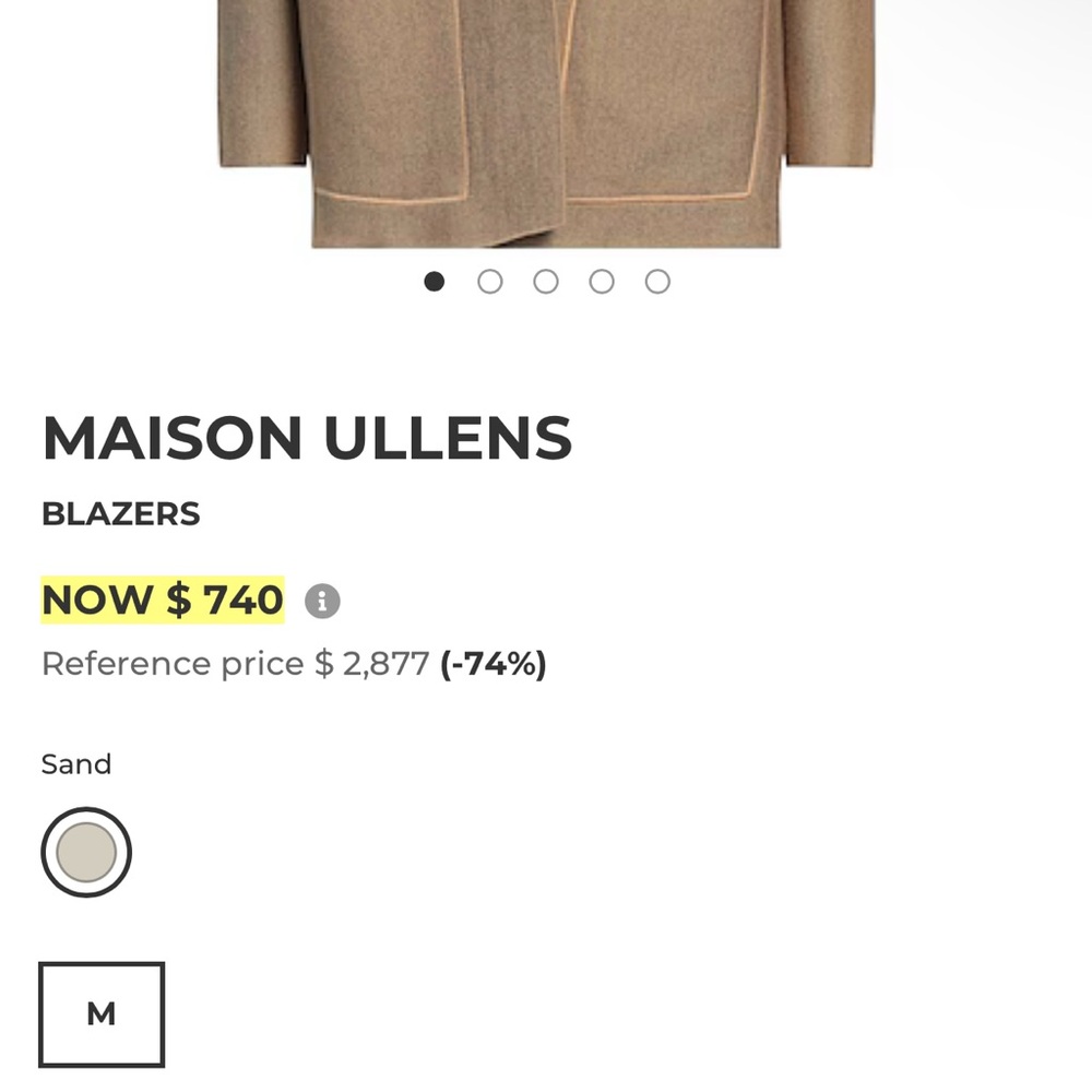 Maison Ullens Wool Coat - Picture 11 of 11